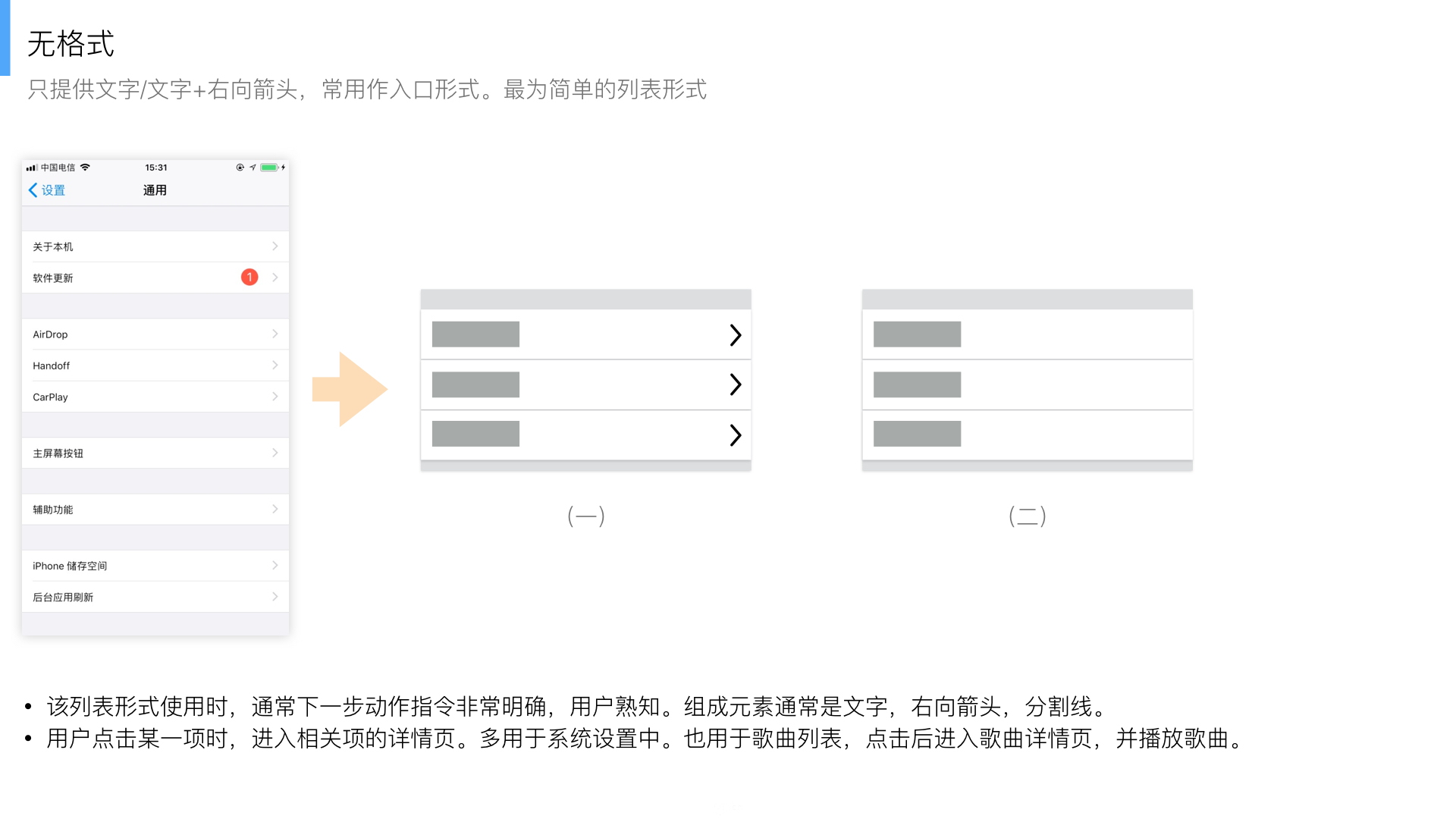 交互設計之（一）列表設計-藝源科技