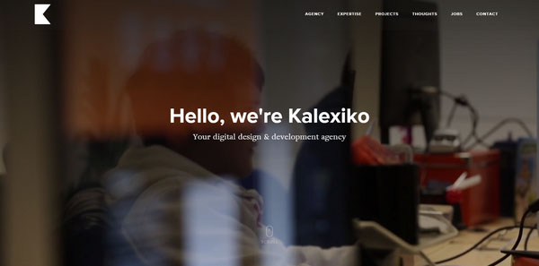 薩瓦迪卡！一組令人感到親切的”Hello”主題網站設計-藝源科技