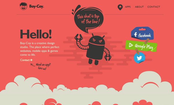 薩瓦迪卡！一組令人感到親切的”Hello”主題網站設計-藝源科技