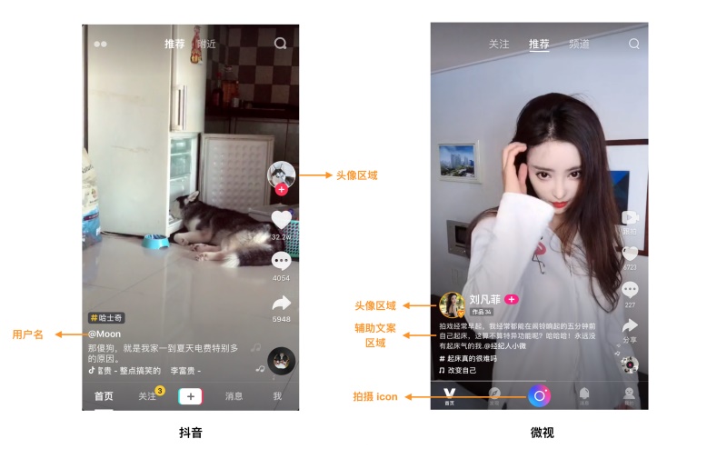 從交互角度，分析為什么我沉迷抖音，卻不想刷微視？-藝源科技